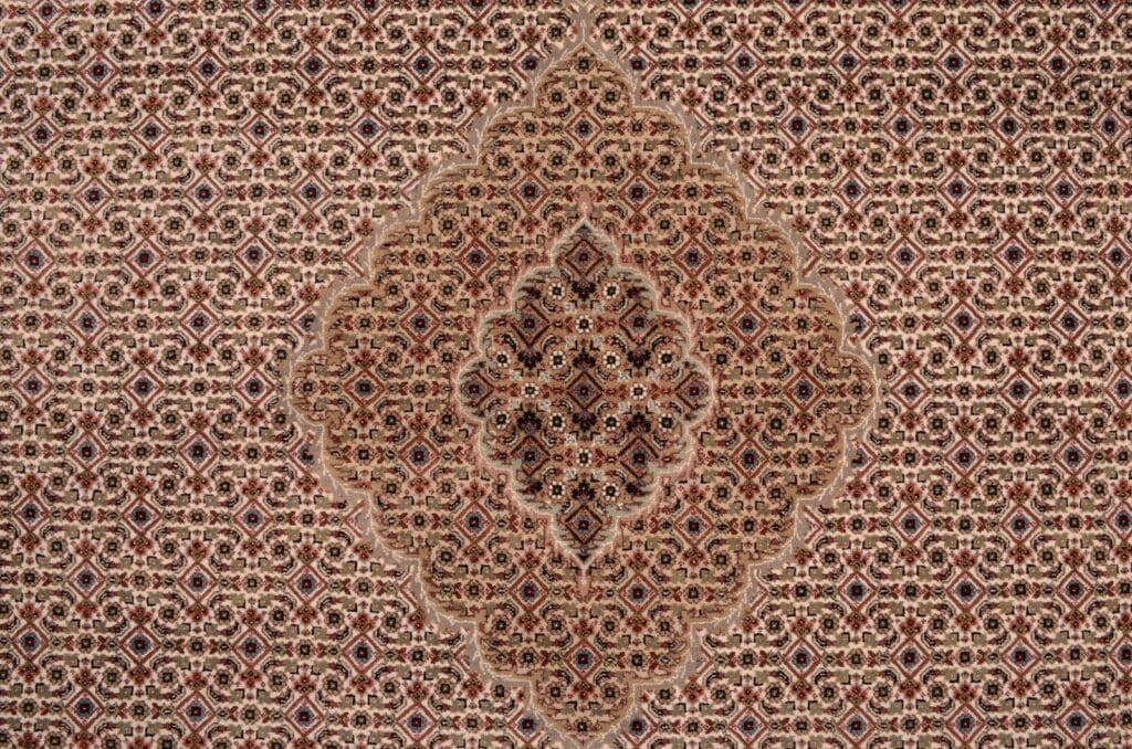 Orientteppich Tabriz 244 x 244 cm Wolle handgeknüpft
