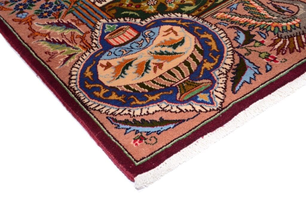 Perserteppich Kashmar 390 x 295 cm Wolle handgeknüpft