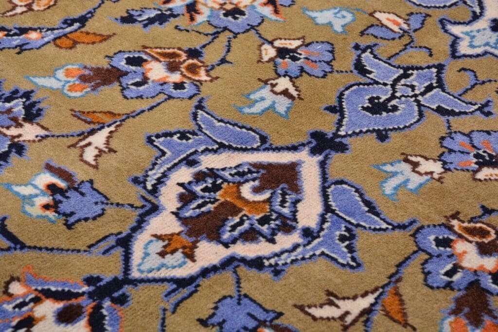 Perserteppich Kashan 350 x 248 cm Wolle handgeknüpft