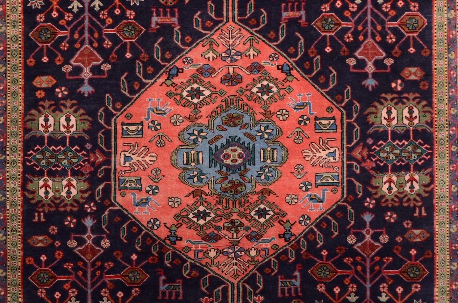 Perserteppich Meshgin 310 x 217 cm Wolle handgeknüpft