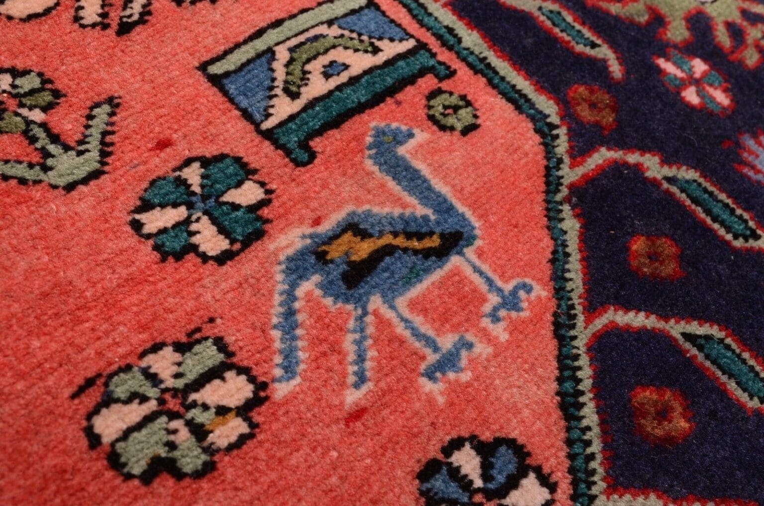 Perserteppich Meshgin 310 x 217 cm Wolle handgeknüpft