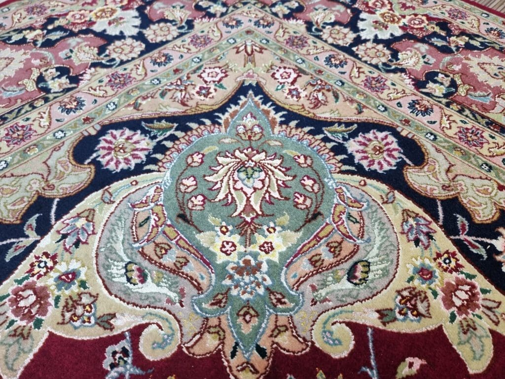 Perserteppich Täbriz 305 x 202 cm Korkwolle handgeknüpft