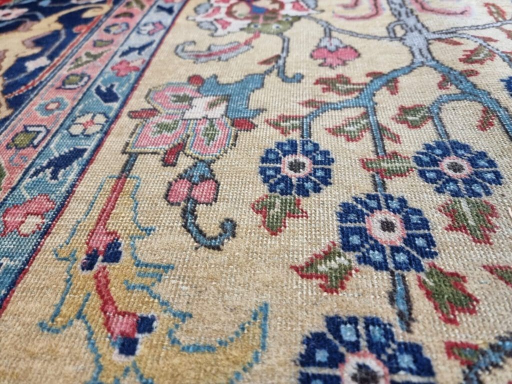 Perserteppich Täbriz 412x301 cm Wolle handgeknüpft