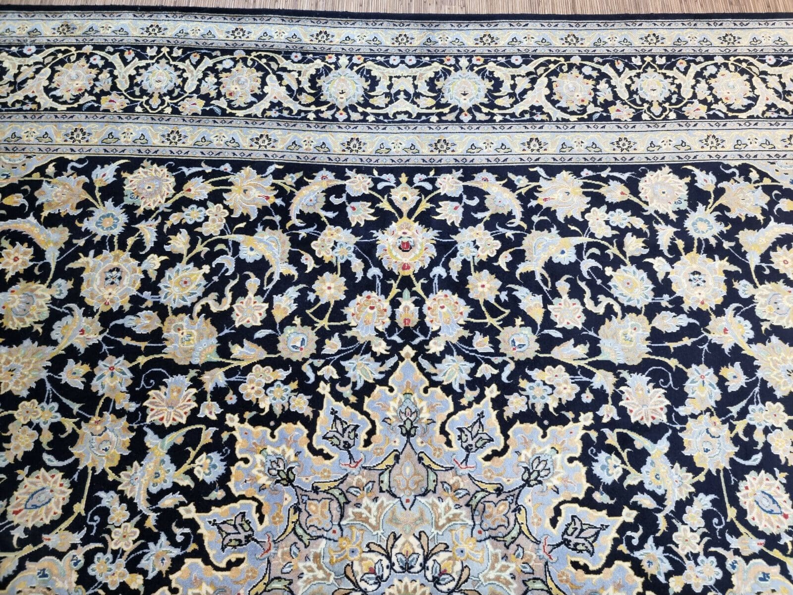 Perserteppich Keshan 440 x 310 cm Wolle handgeknüpft