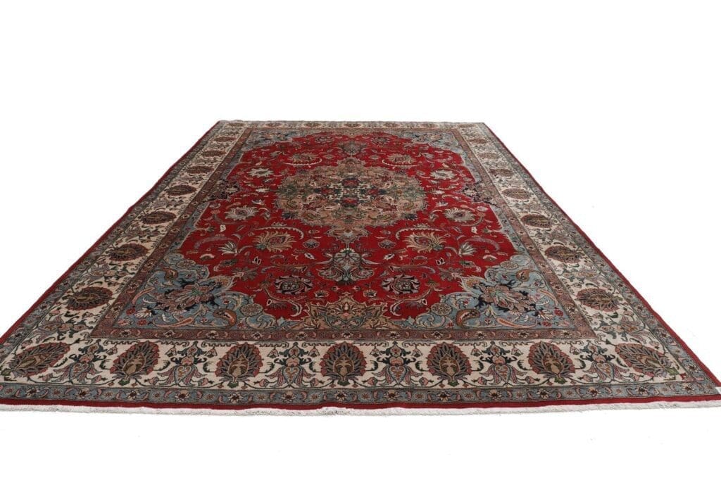 Perserteppich Täbriz 435 x 300 cm Wolle handgeknüpft