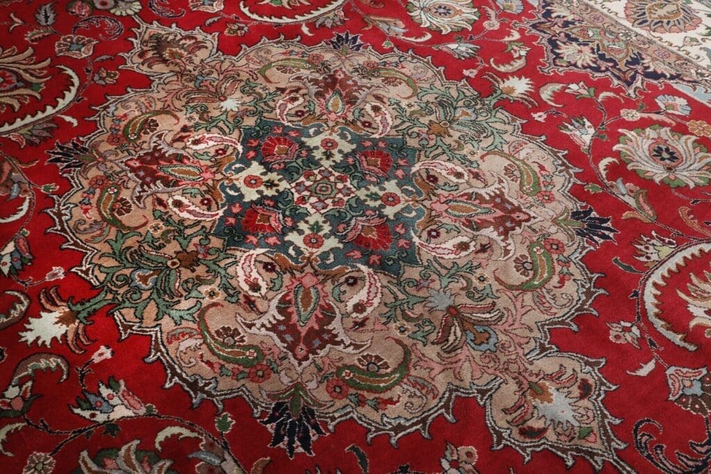 Perserteppich Täbriz 435 x 300 cm Wolle handgeknüpft