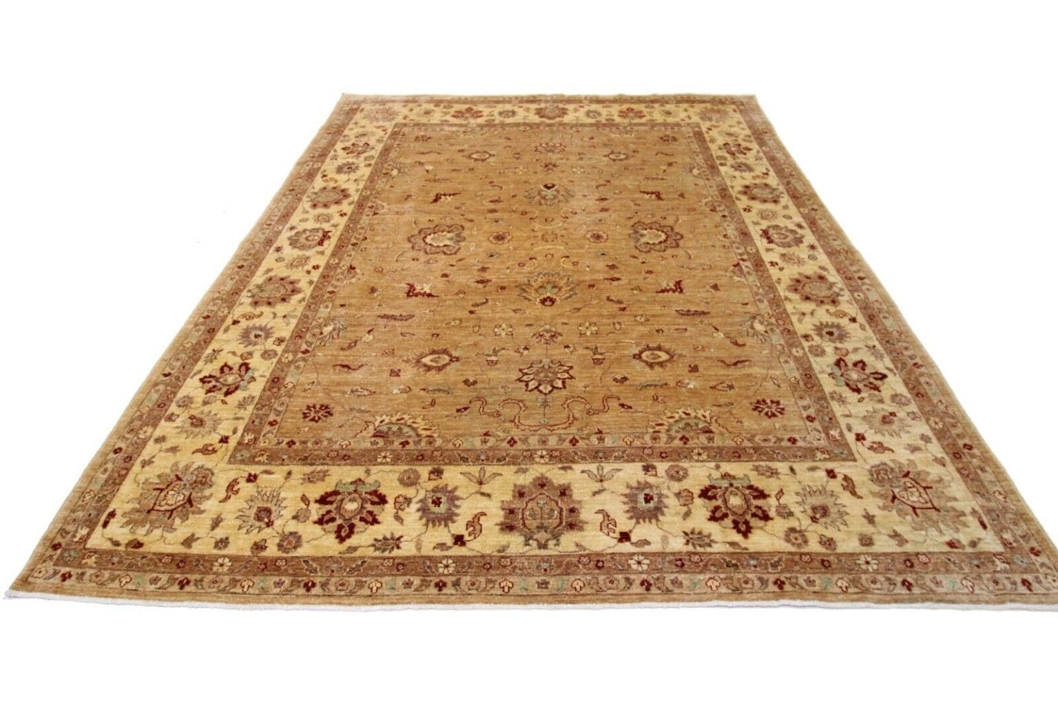 original-ziegler-teppich-aus-pakistan-300-cm-x-245-cm-exzellenter-zustand-1-2 Orientteppich Ziegler Farahan 300 x 245 cm W handgeknüpft