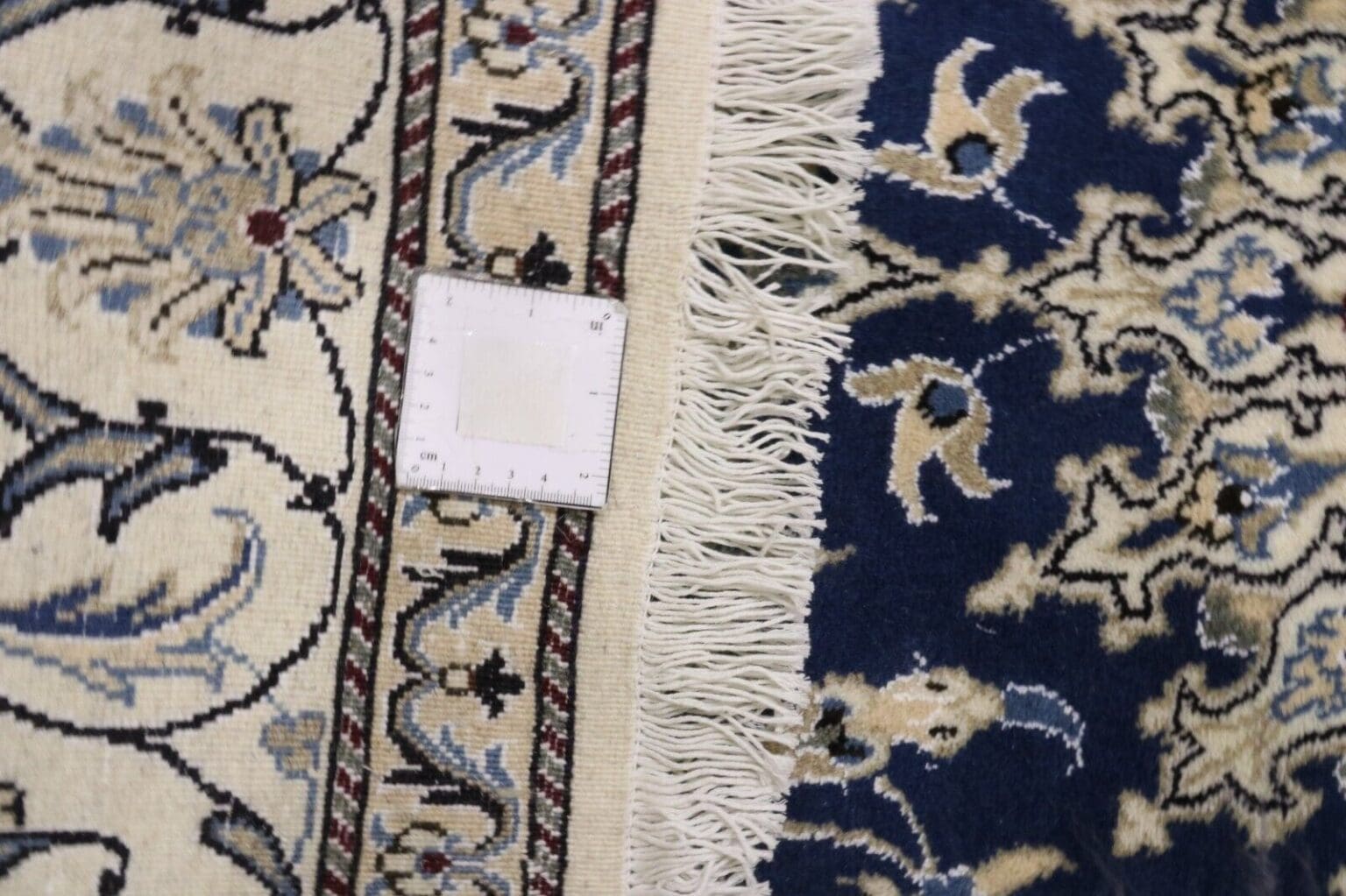 Perserteppich Nain 215x153 cm Wolle handgeknüpft