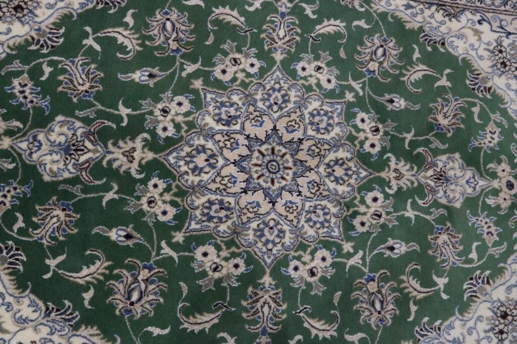 Perserteppich Nain 234 x 165 cm Wolle handgeknüpft