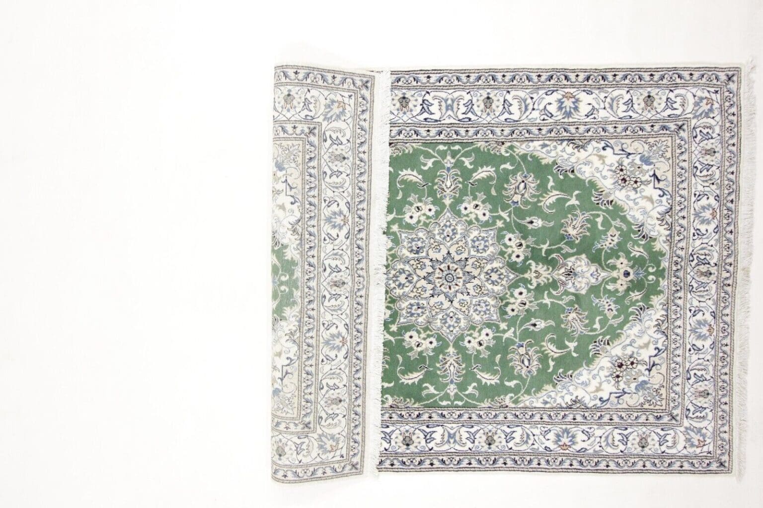 Perserteppich Nain 234 x 165 cm Wolle handgeknüpft