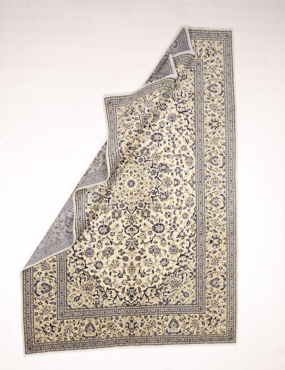 orientteppich-kashan-360-x-243-cm-300000-knoten-100-schurwolle-1-2 Perserteppich Kashan 360 x 243 cm Wolle handgeknüpft