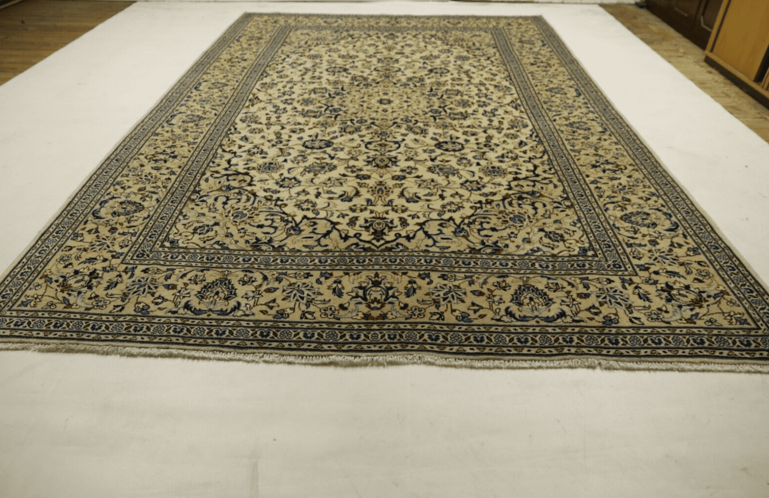 orientteppich-kashan-360-x-243-cm-300000-knoten-100-schurwolle-1-5 Perserteppich Kashan 360 x 243 cm Wolle handgeknüpft