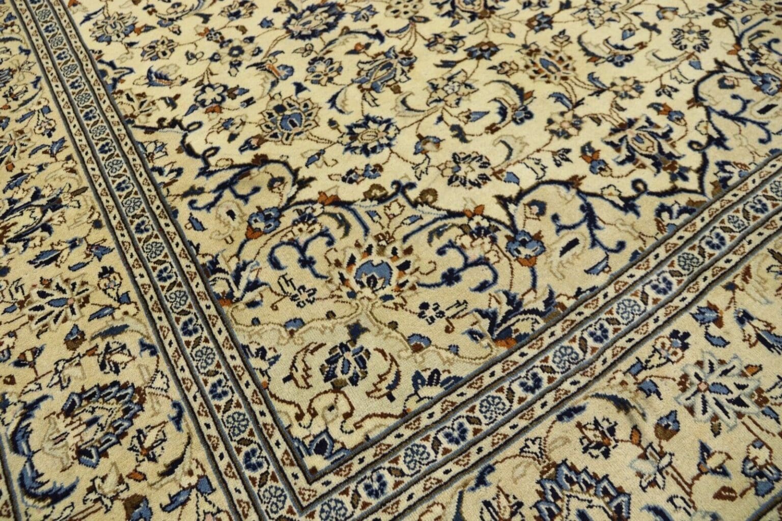 orientteppich-kashan-360-x-243-cm-300000-knoten-100-schurwolle-1-2 Perserteppich Kashan 360 x 243 cm Wolle handgeknüpft