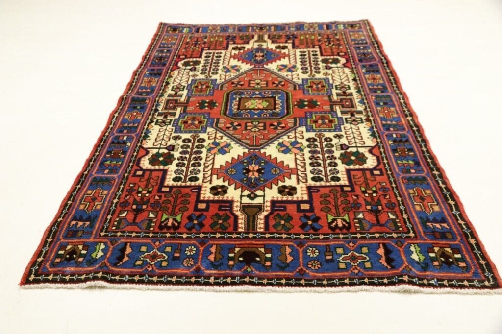 Perserteppich Nahavand 205x135 cm Wolle handgeknüpft