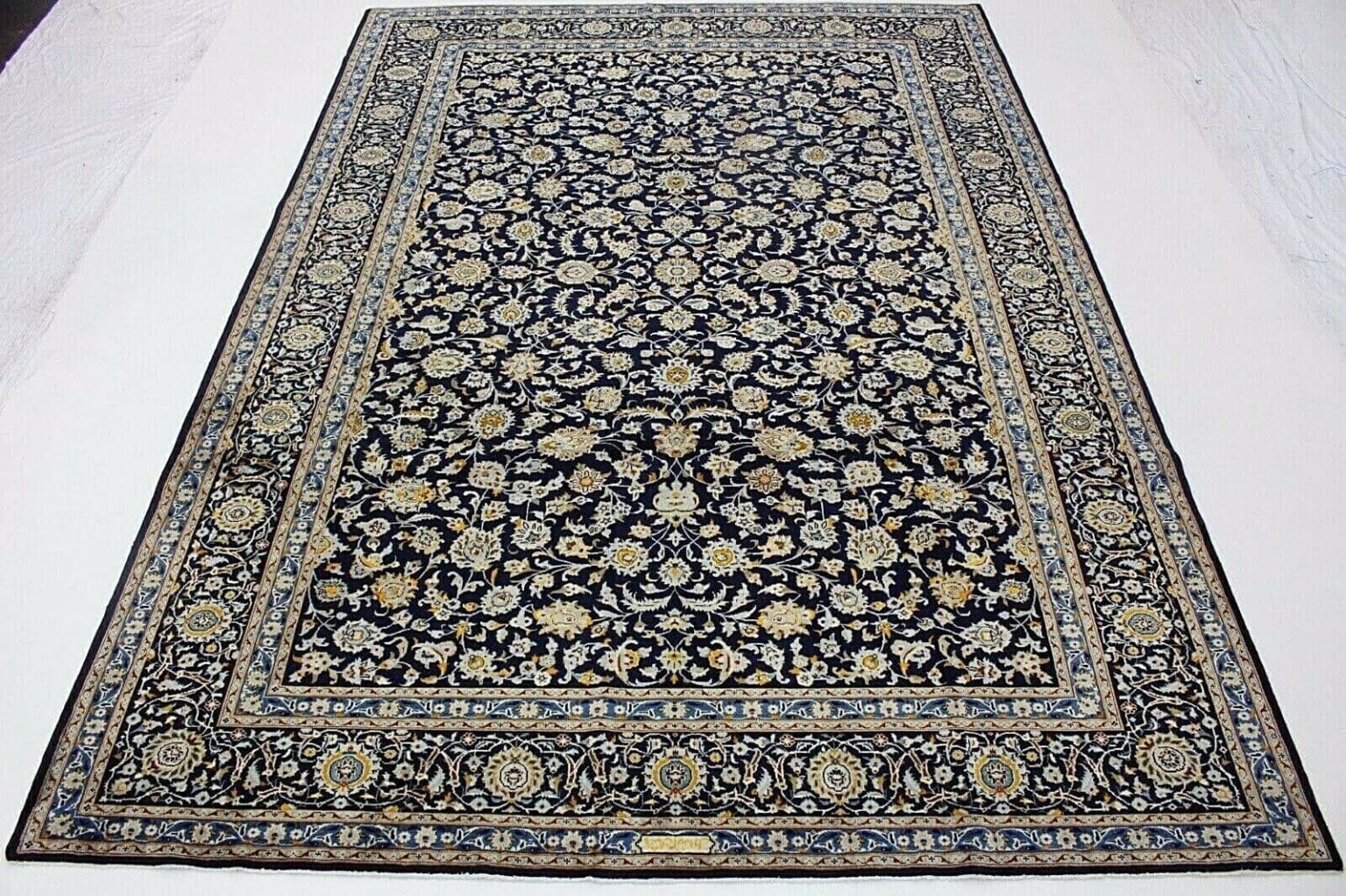 Perserteppich Keshan 400 x 280 cm Wolle handgeknüpft