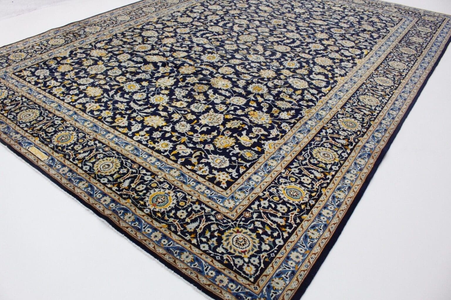 Perserteppich Keshan 400 x 280 cm Wolle handgeknüpft