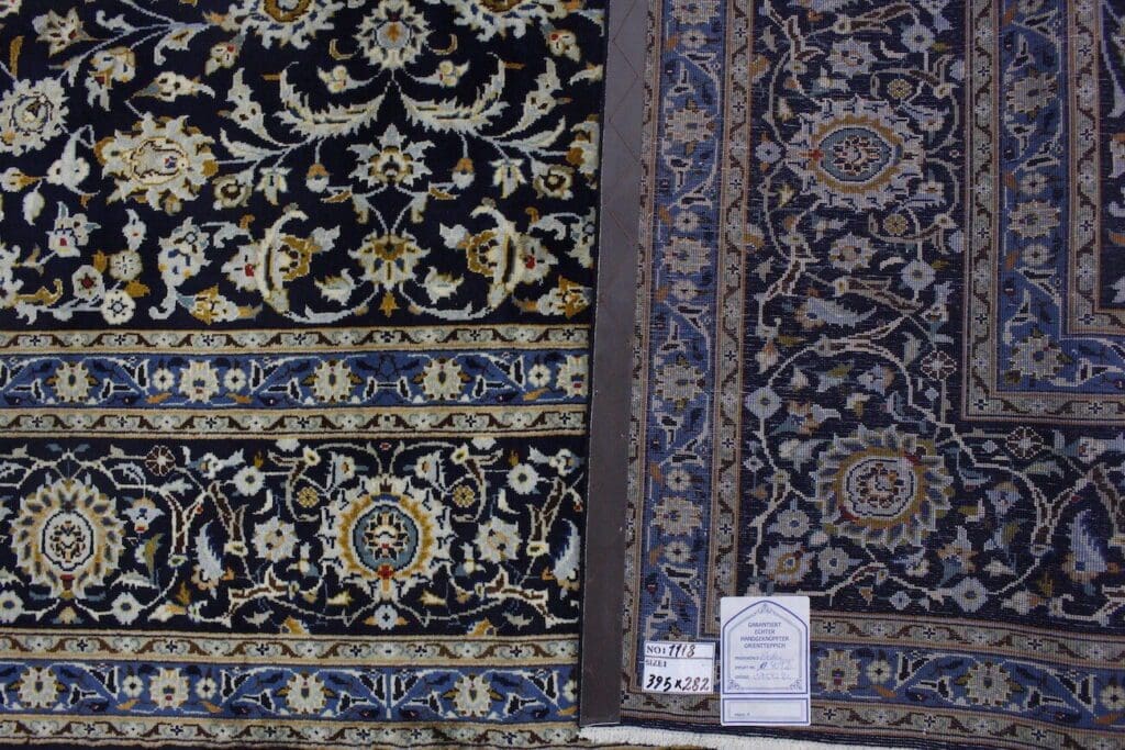 Perserteppich Keshan 400 x 280 cm Wolle handgeknüpft