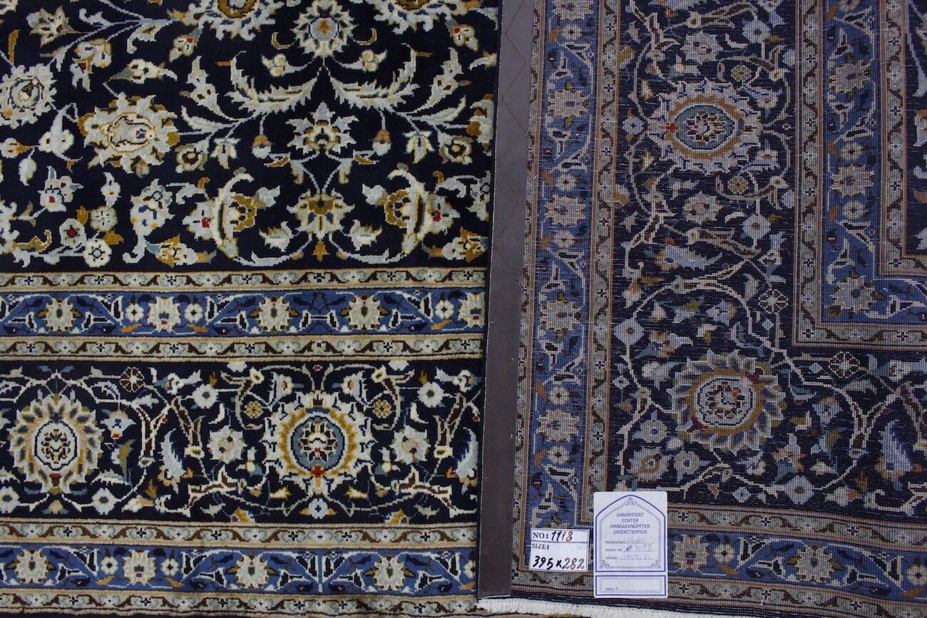 Perserteppich Keshan 400 x 280 cm Wolle handgeknüpft