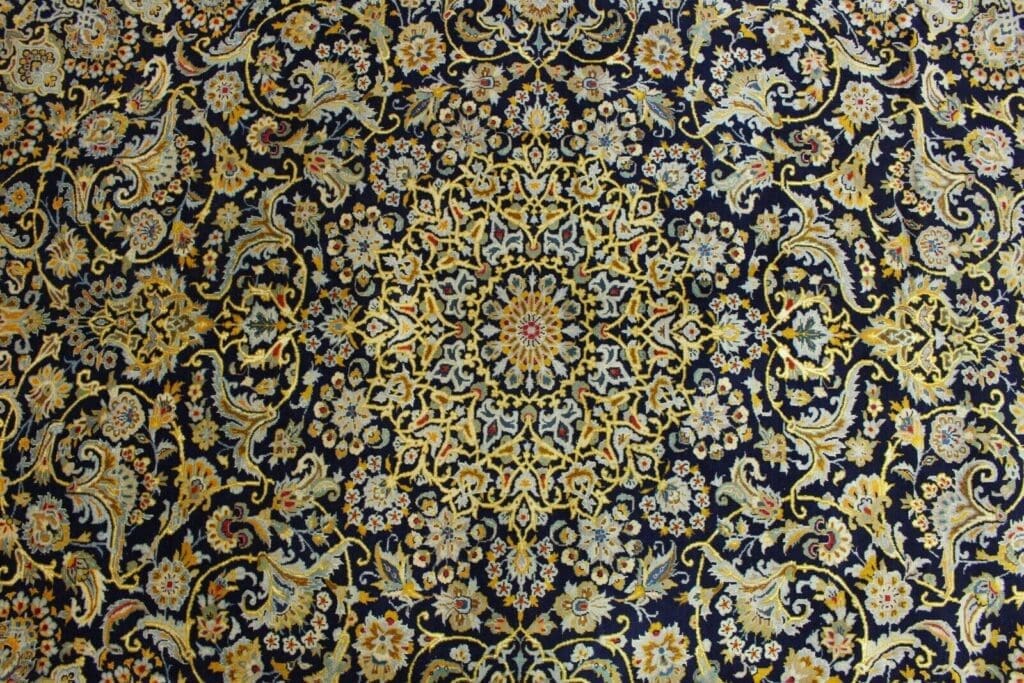 Perserteppich Keshan 382x287 cm Wolle handgeknüpft