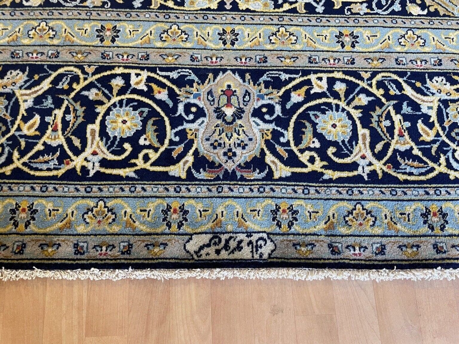 Perserteppich Keshan 382x287 cm Wolle handgeknüpft