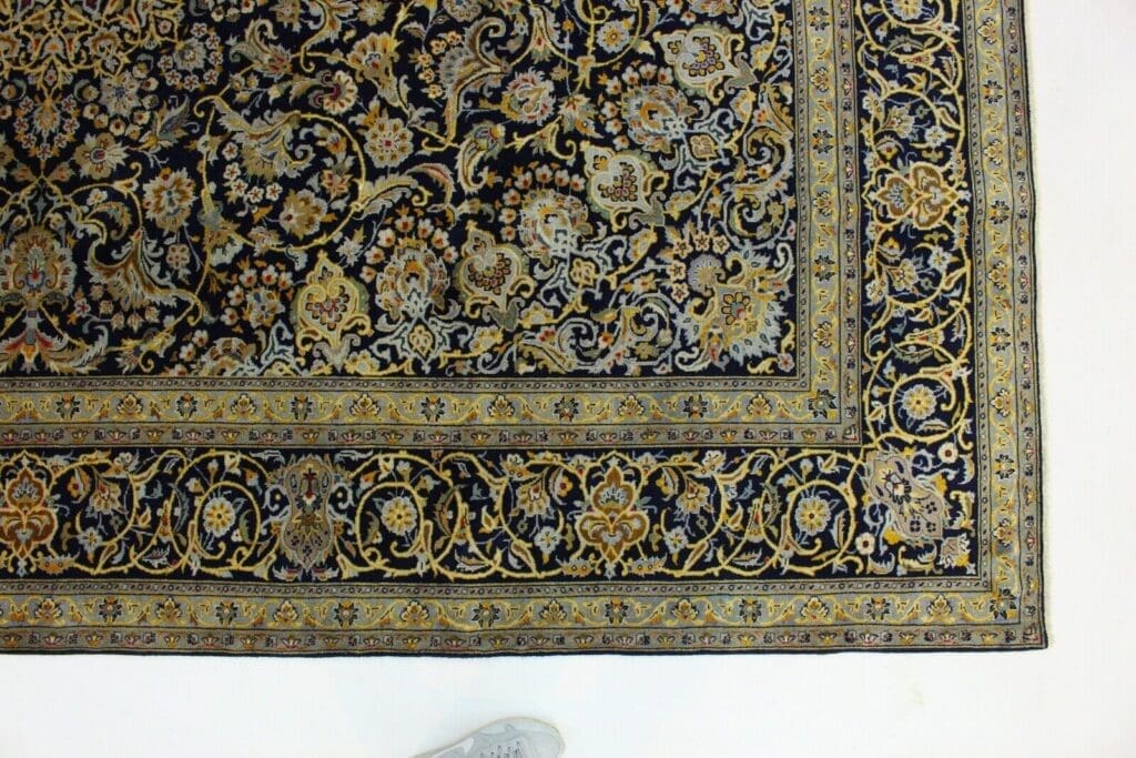 Perserteppich Keshan 382x287 cm Wolle handgeknüpft