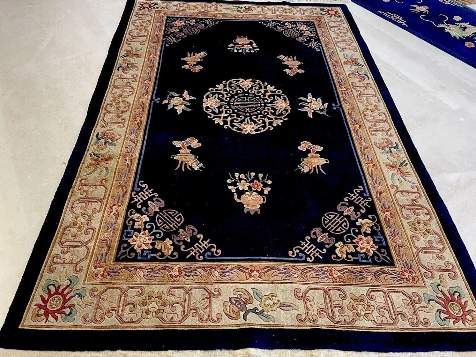 Orientteppich Peking 285 x 185 cm Wolle handgeknüpft