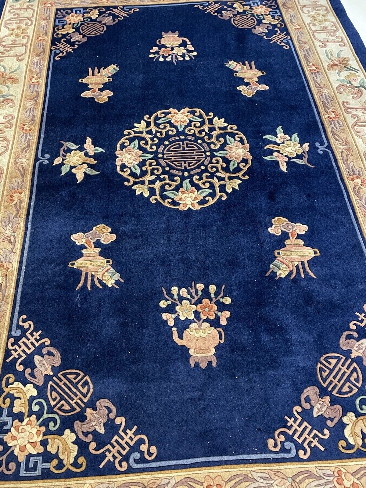 Orientteppich Peking 285 x 185 cm Wolle handgeknüpft