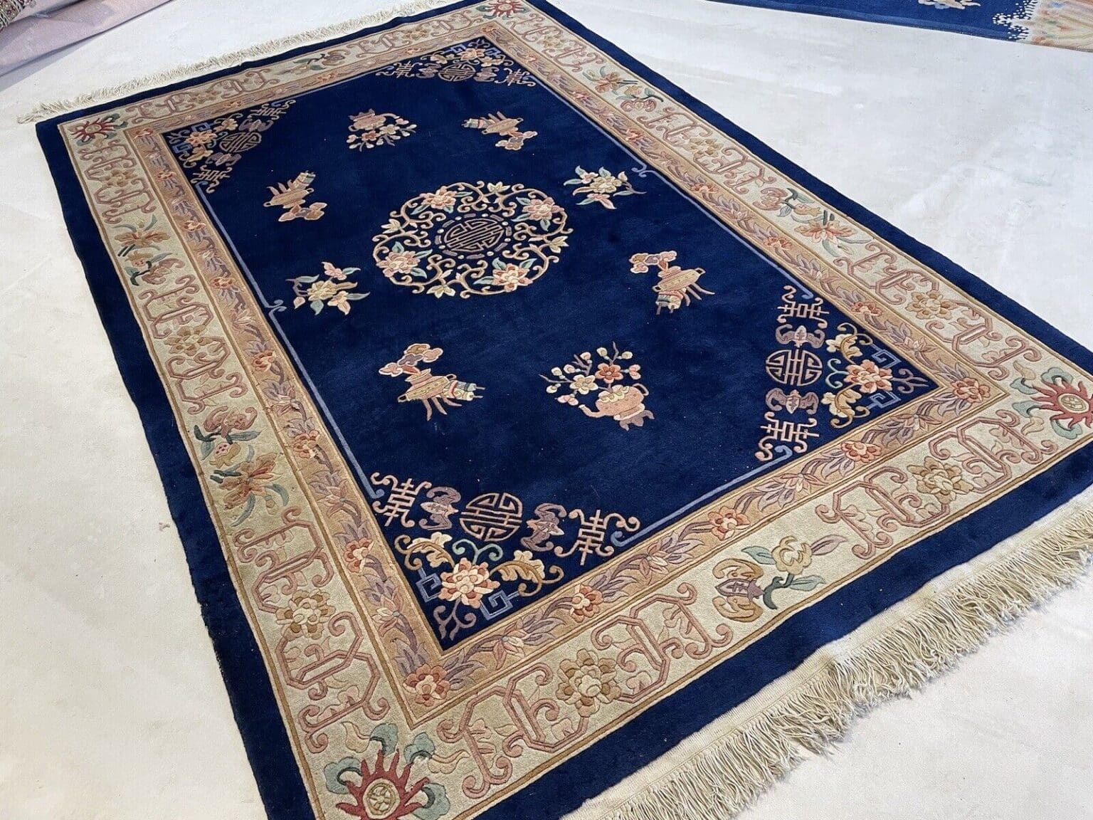 Orientteppich Peking 285 x 185 cm Wolle handgeknüpft