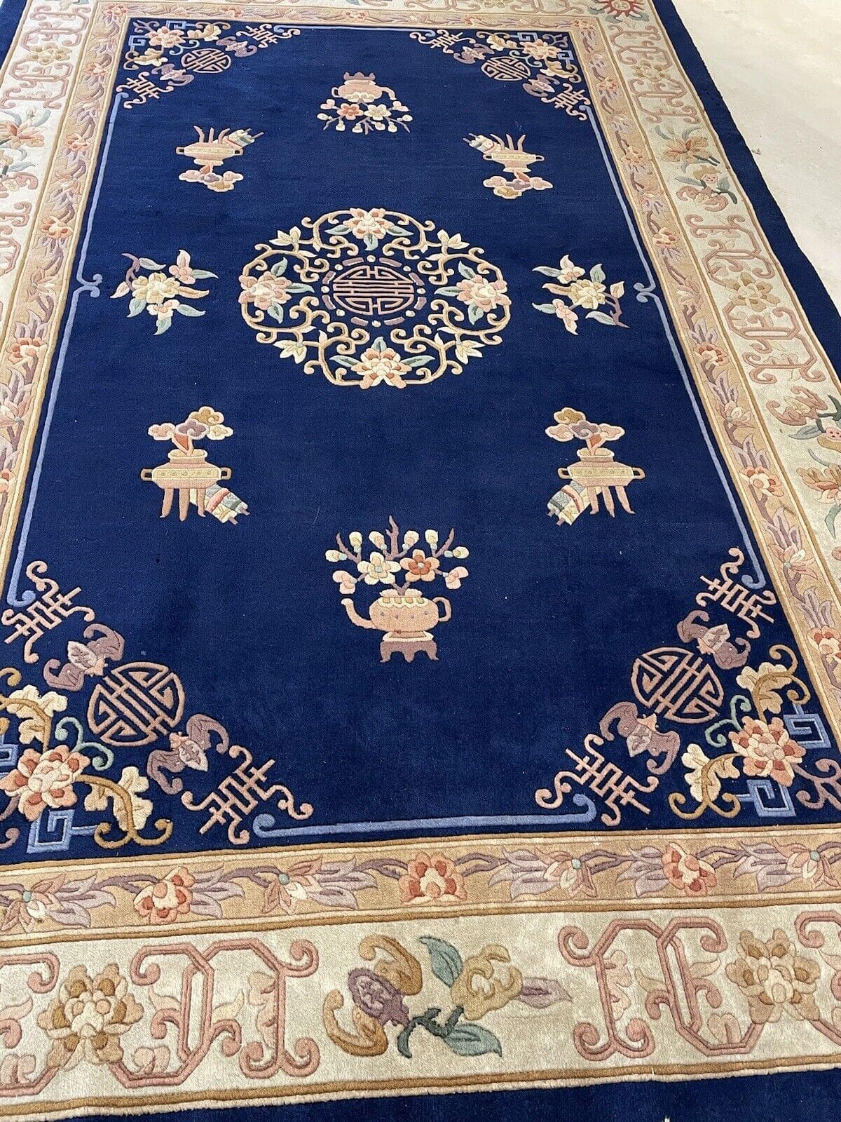Orientteppich Peking 285 x 185 cm Wolle handgeknüpft