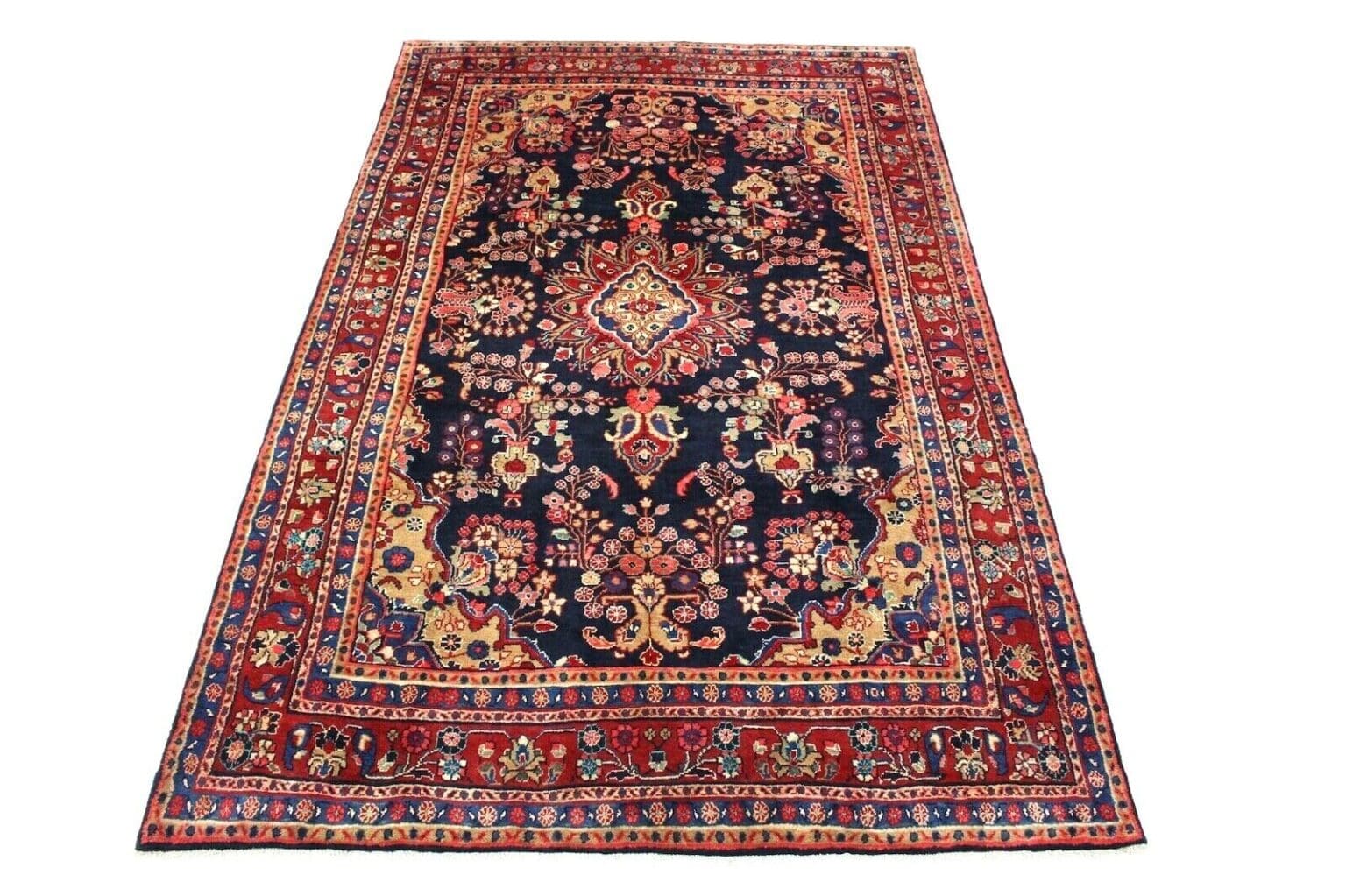 Perserteppich Hamadan 330x210 cm Wolle handgeknüpft