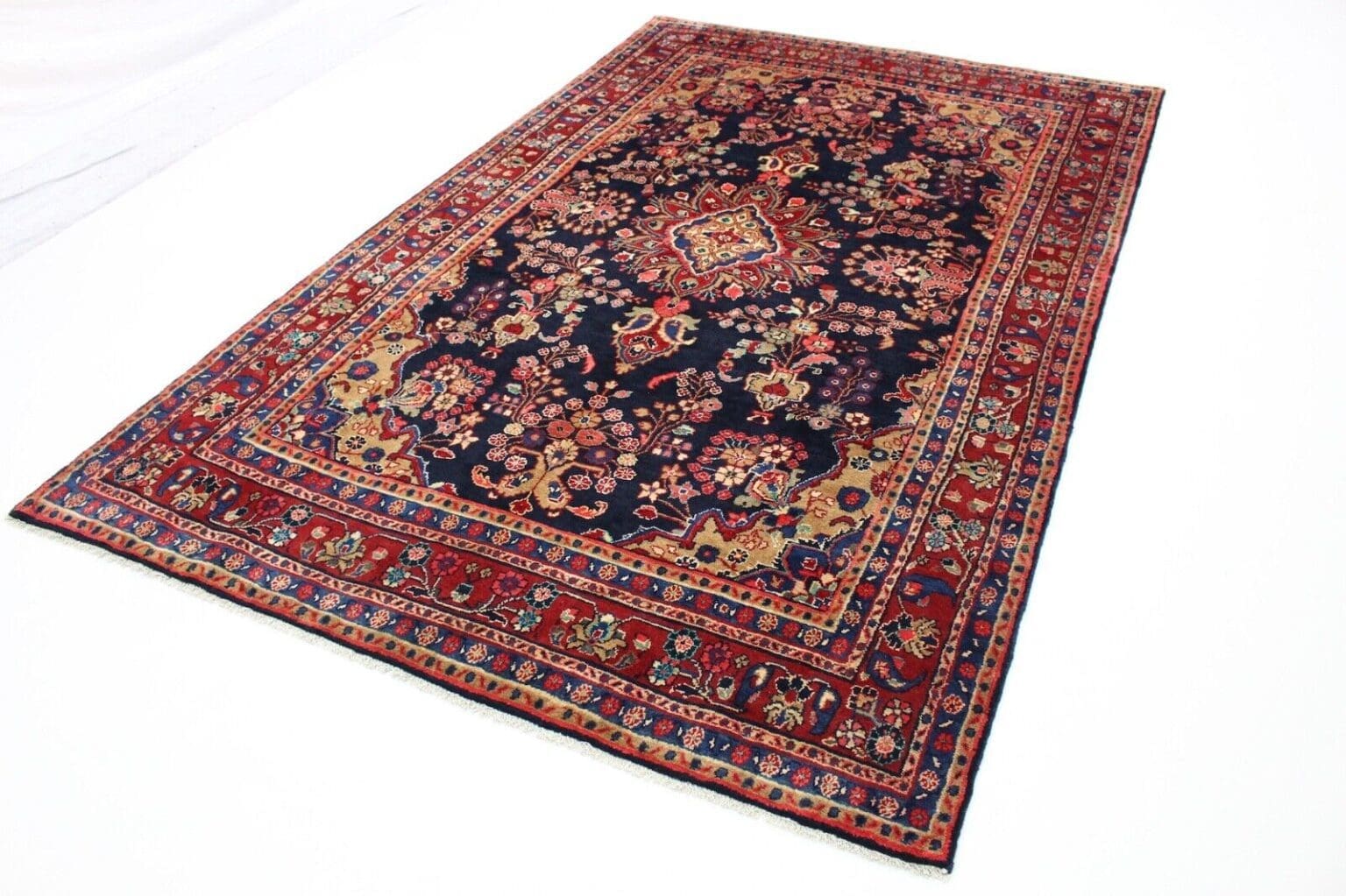 Perserteppich Hamadan 330x210 cm Wolle handgeknüpft