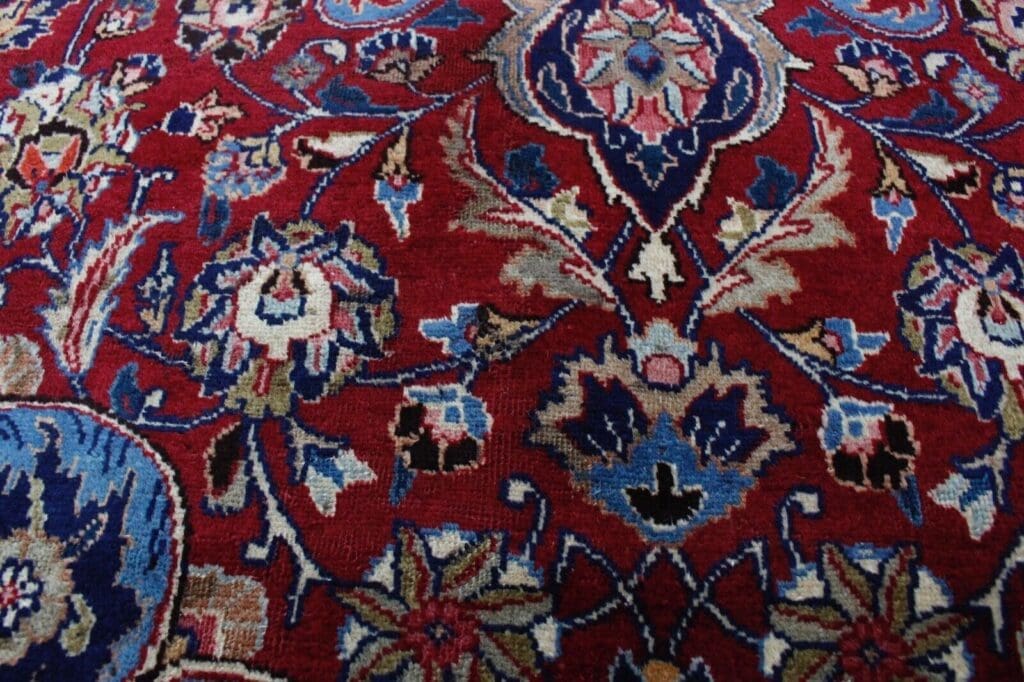 Perserteppich Mashad 410 x 300 cm Wolle handgeknüpft