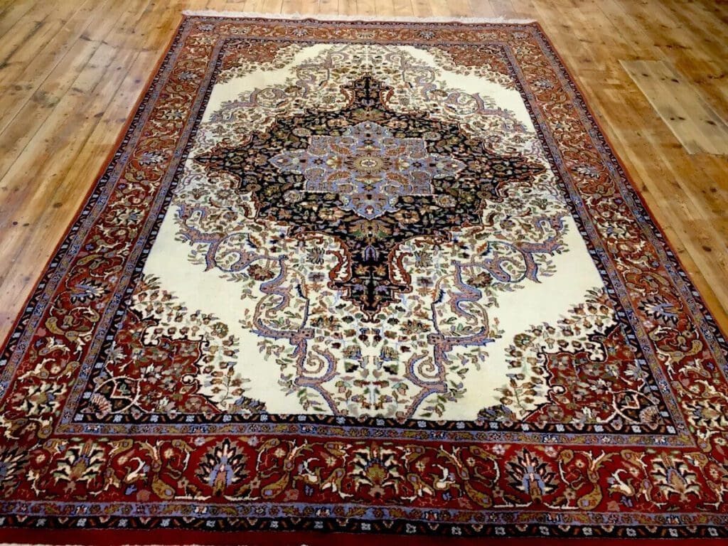 Orientteppich Sarough 300 x 200 cm Wolle handgeknüpft