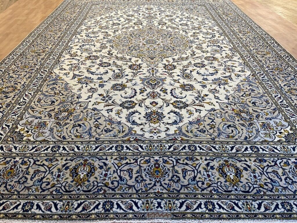 Perserteppich Keshan 390x283 cm Wolle handgeknüpft