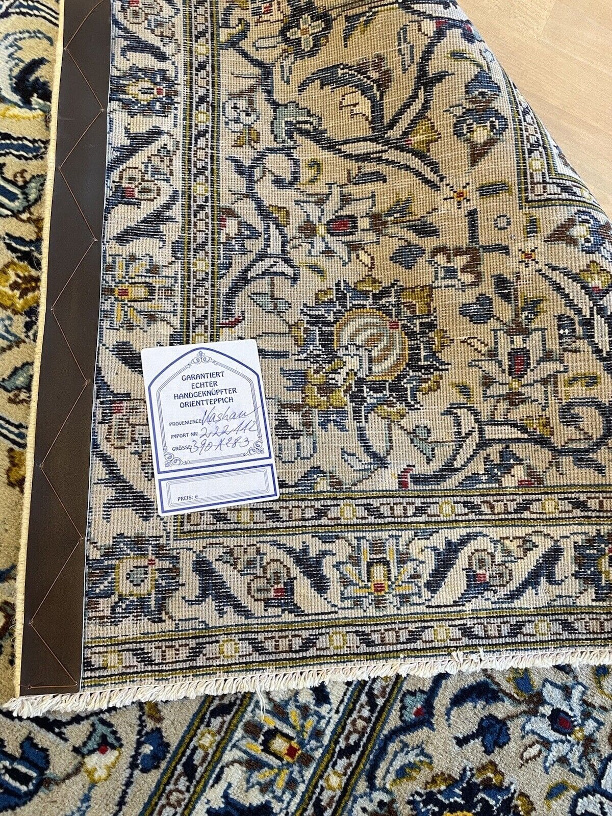 Perserteppich Keshan 390x283 cm Wolle handgeknüpft