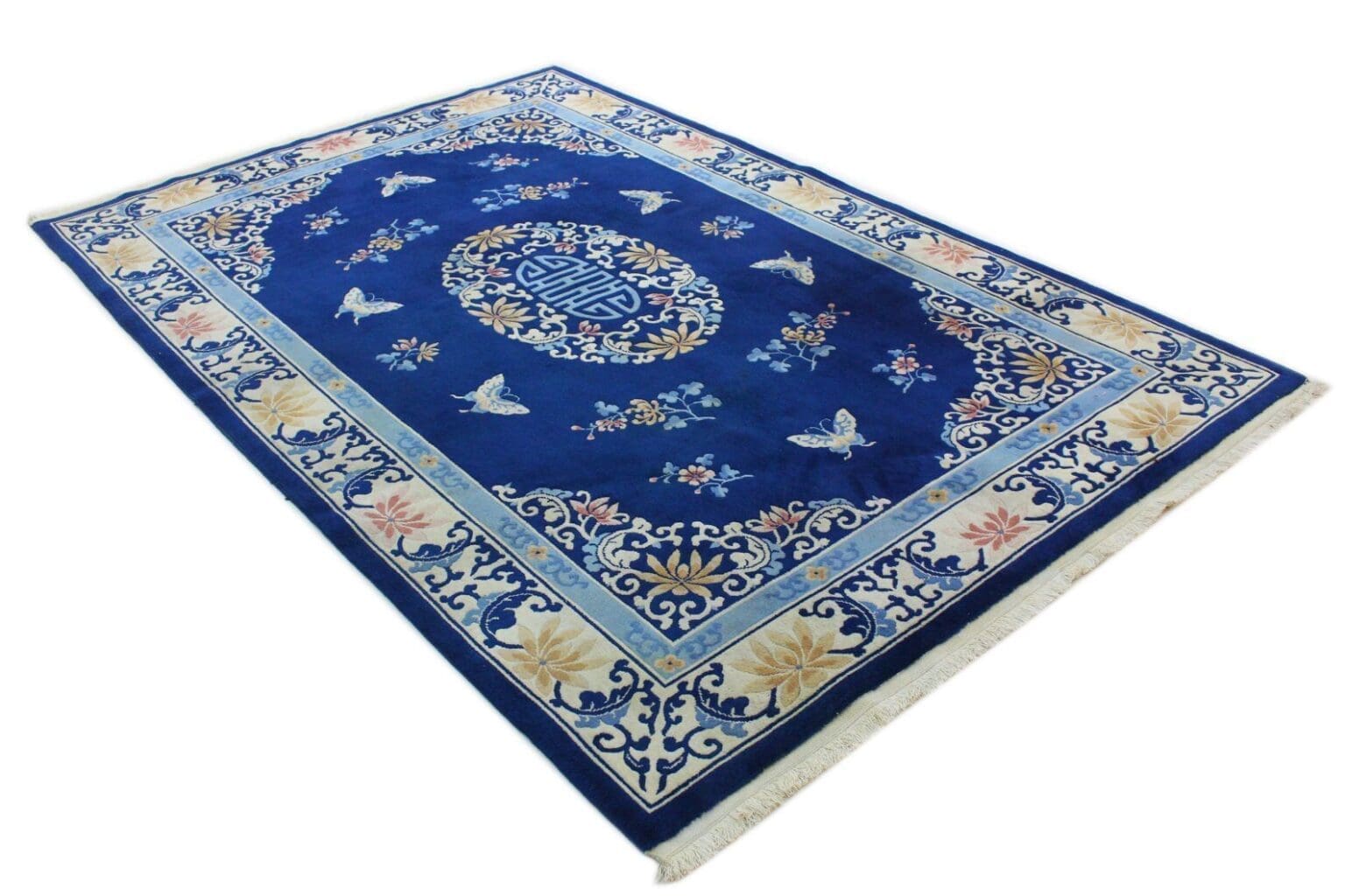 klassischer-300x200-cm-perserteppich-handgeknupft-ca-25-40-jahre-alt-1-2 Orientteppich 300x200 cm Wolle handgeknüpft