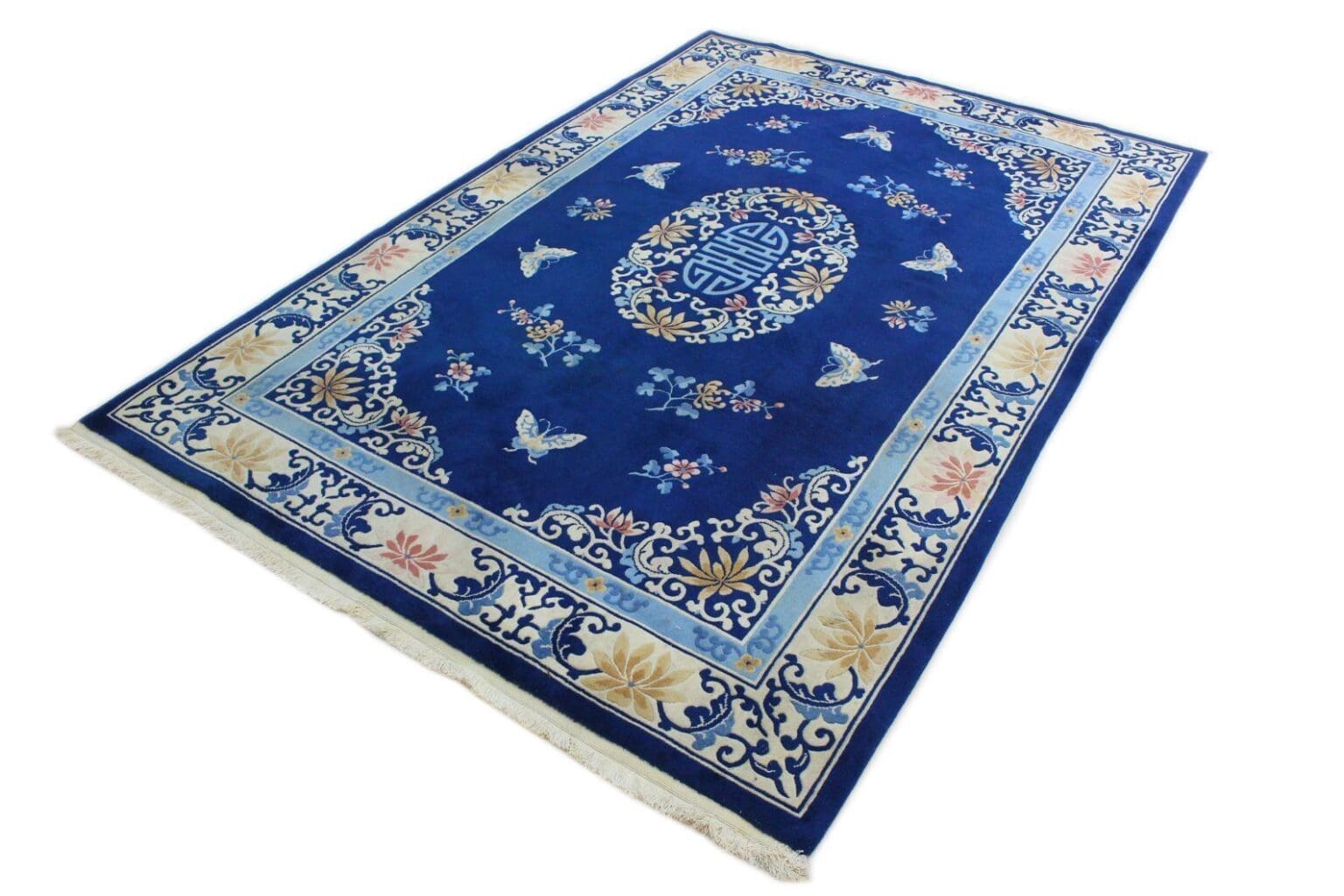 klassischer-300x200-cm-perserteppich-handgeknupft-ca-25-40-jahre-alt-1-3 Orientteppich 300x200 cm Wolle handgeknüpft