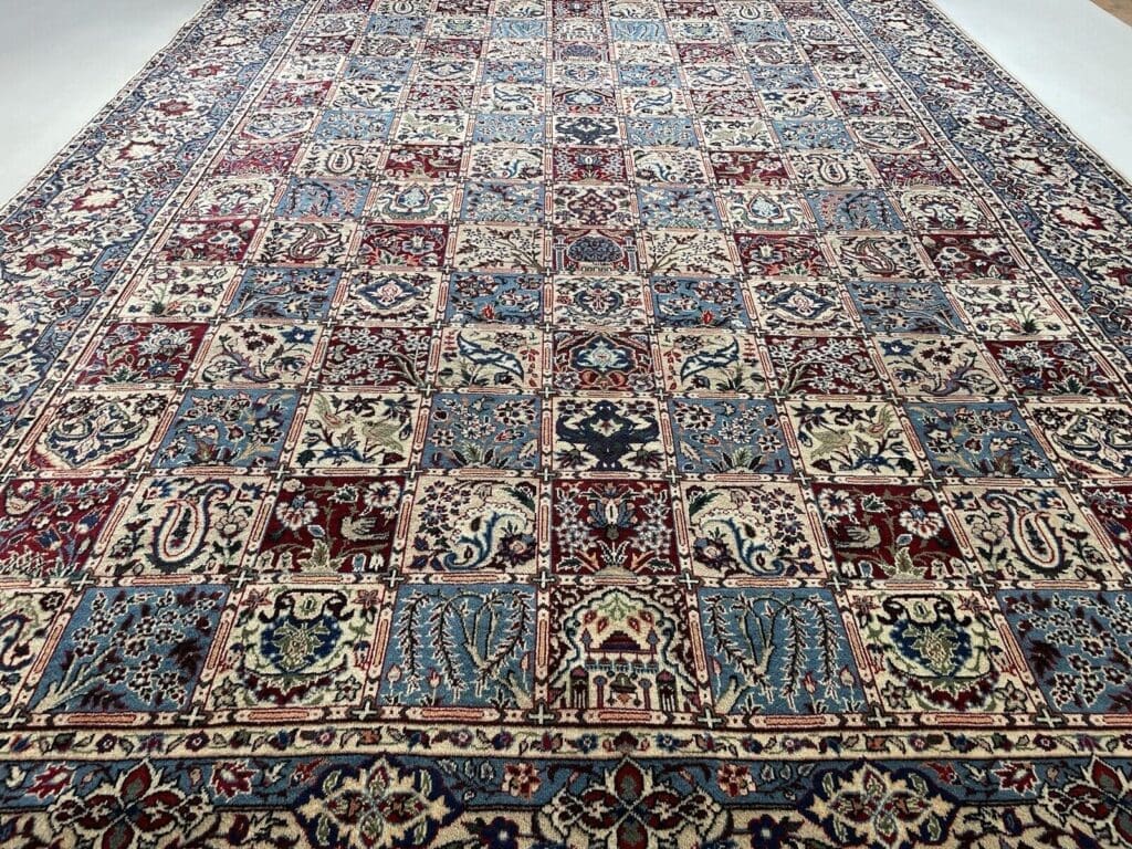 Perserteppich Sarough 368 x 258 cm Schurwolle Handgeknüpft
