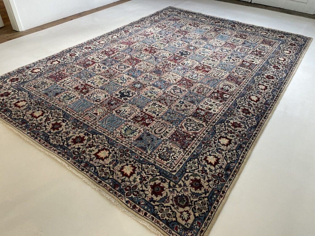 Perserteppich Sarough 368 x 258 cm Schurwolle Handgeknüpft