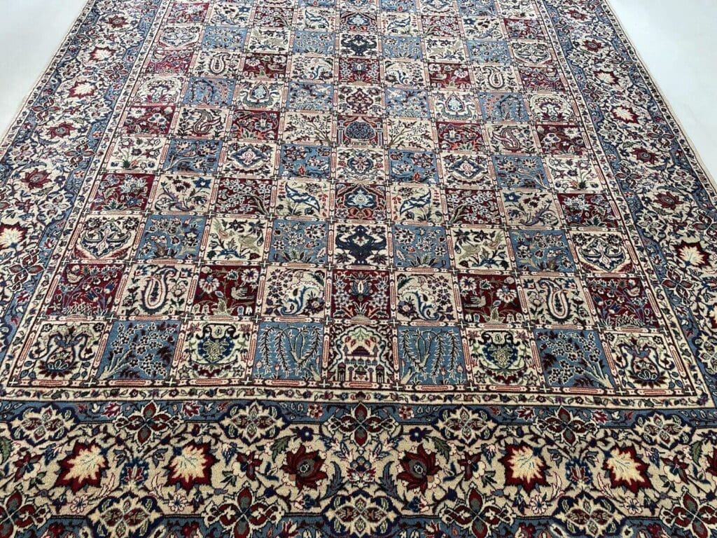 Perserteppich Sarough 368 x 258 cm Schurwolle Handgeknüpft