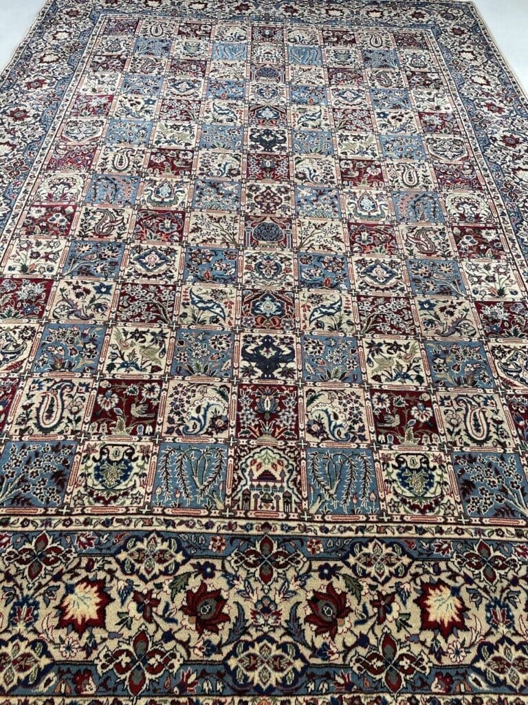 Perserteppich Sarough 368 x 258 cm Schurwolle Handgeknüpft