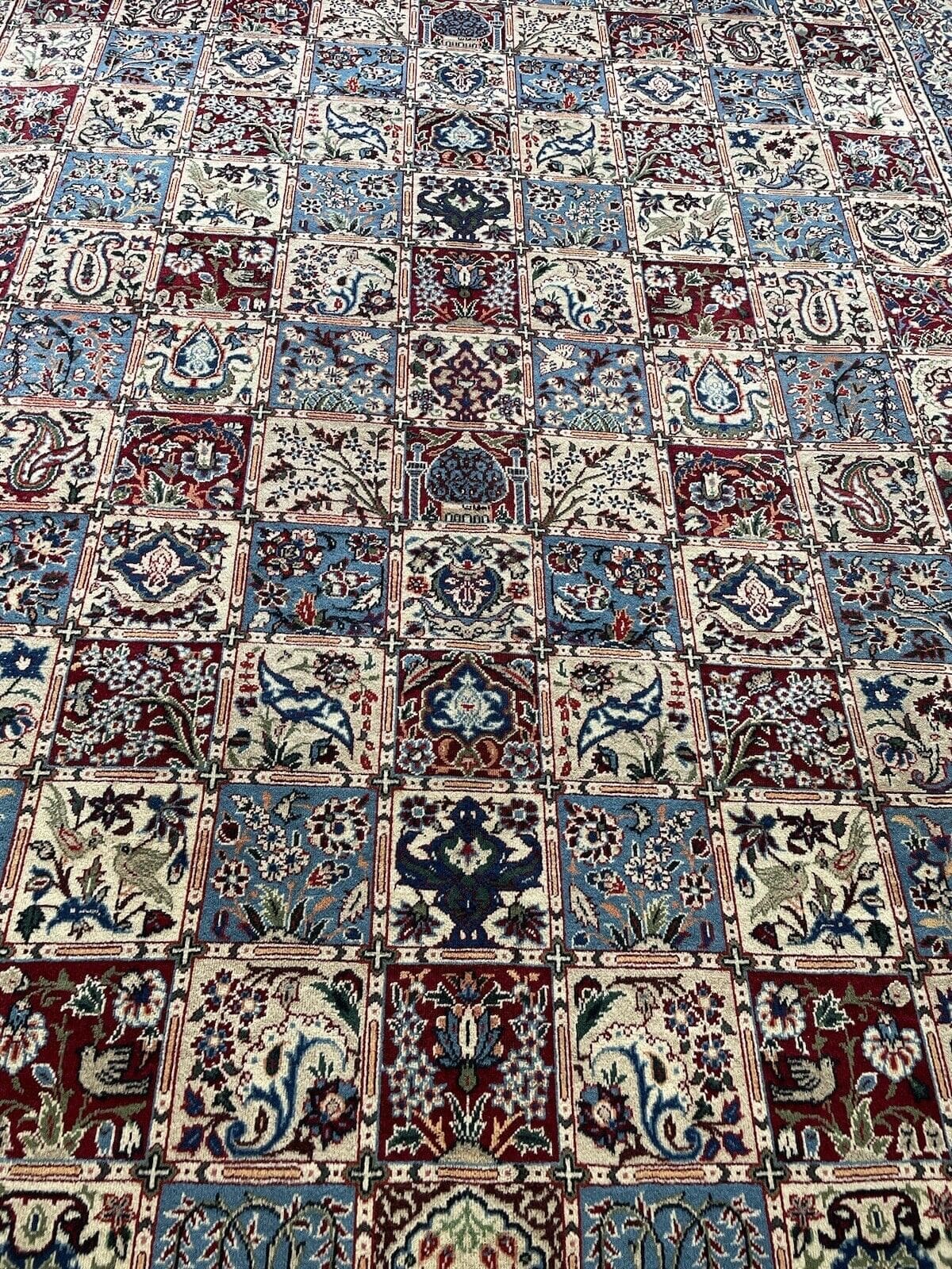 Perserteppich Sarough 368 x 258 cm Schurwolle Handgeknüpft