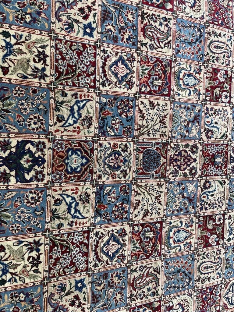 Perserteppich Sarough 368 x 258 cm Schurwolle Handgeknüpft