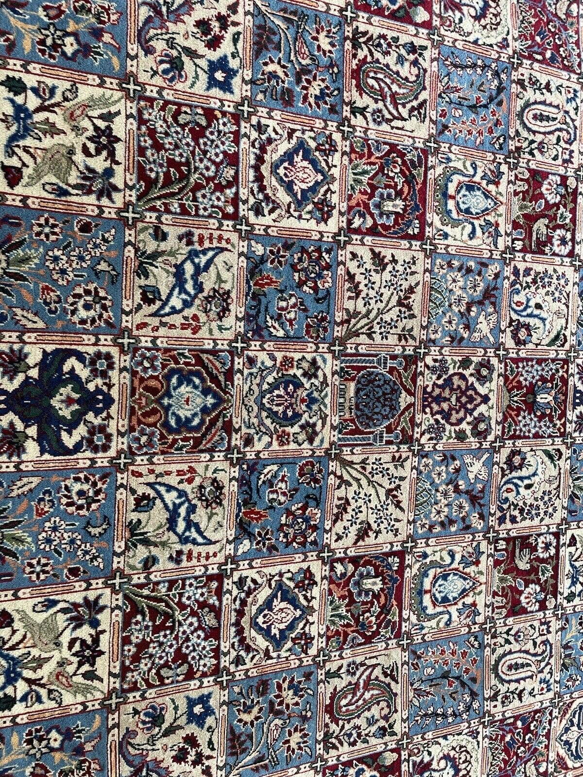 Perserteppich Sarough 368 x 258 cm Schurwolle Handgeknüpft