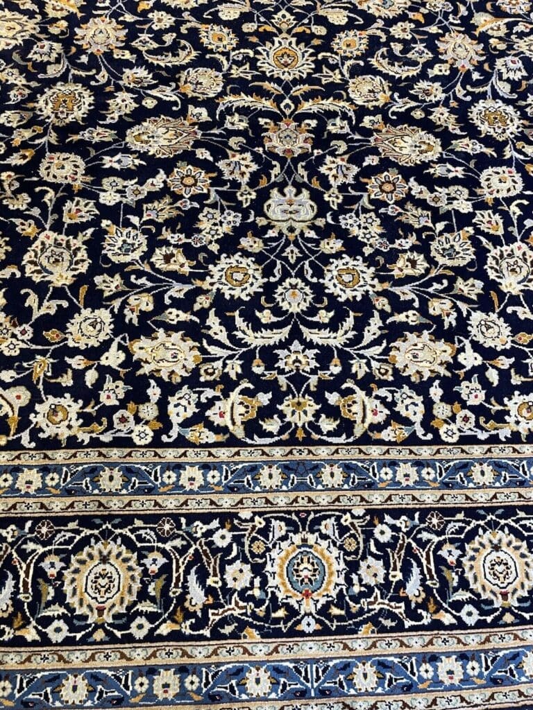 Perserteppich Keschan 390 x 280 cm Wolle handgeknüpft