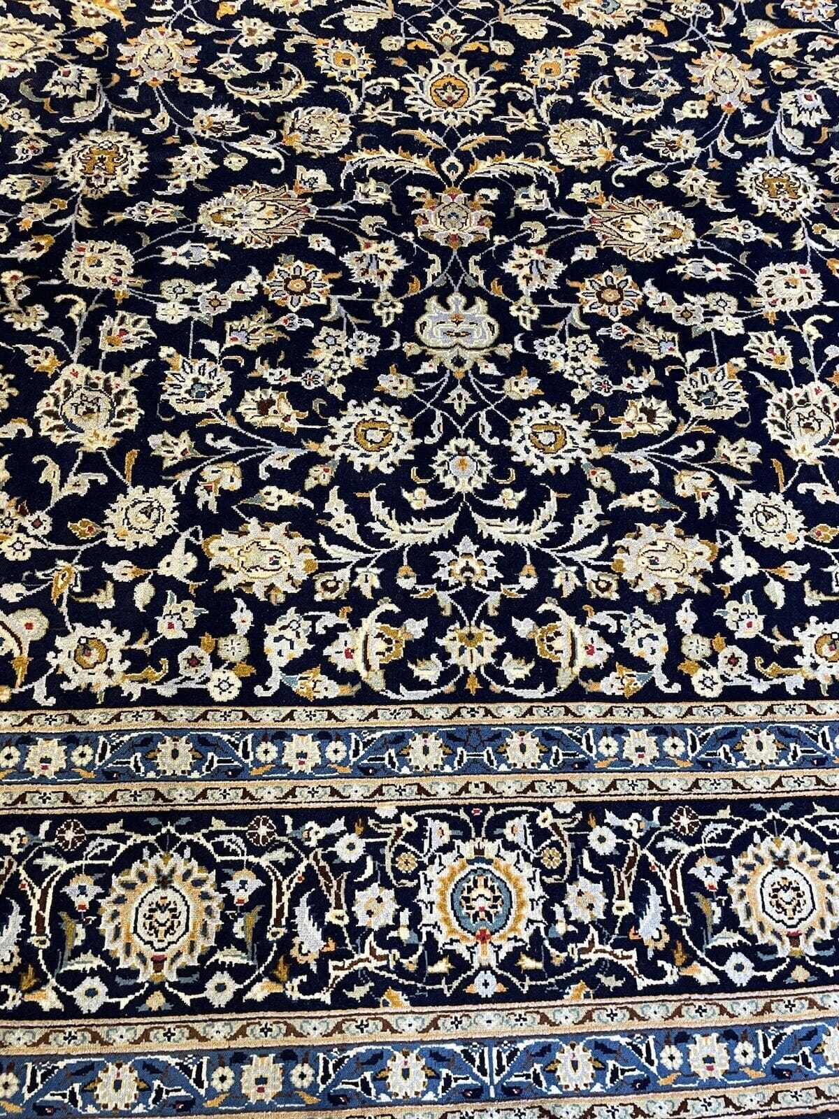 Perserteppich Keschan 390 x 280 cm Wolle handgeknüpft