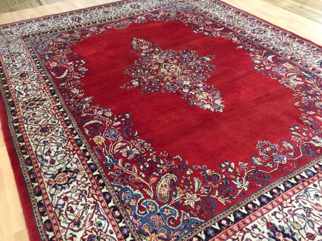 perserteppich-370x280-cm-sarough-design-mit-spiegel-muster-florales-rot-1-2 Perserteppich 370x280 cm Wolle handgeknüpft