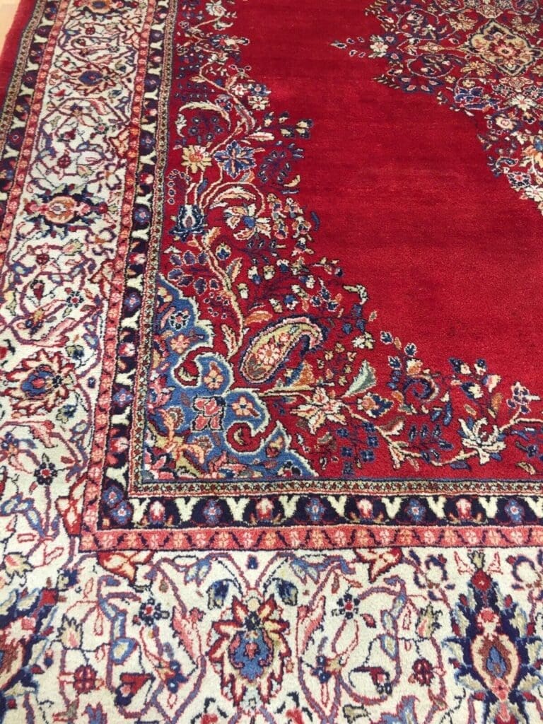 perserteppich-370x280-cm-sarough-design-mit-spiegel-muster-florales-rot-1-3 Perserteppich 370x280 cm Wolle handgeknüpft