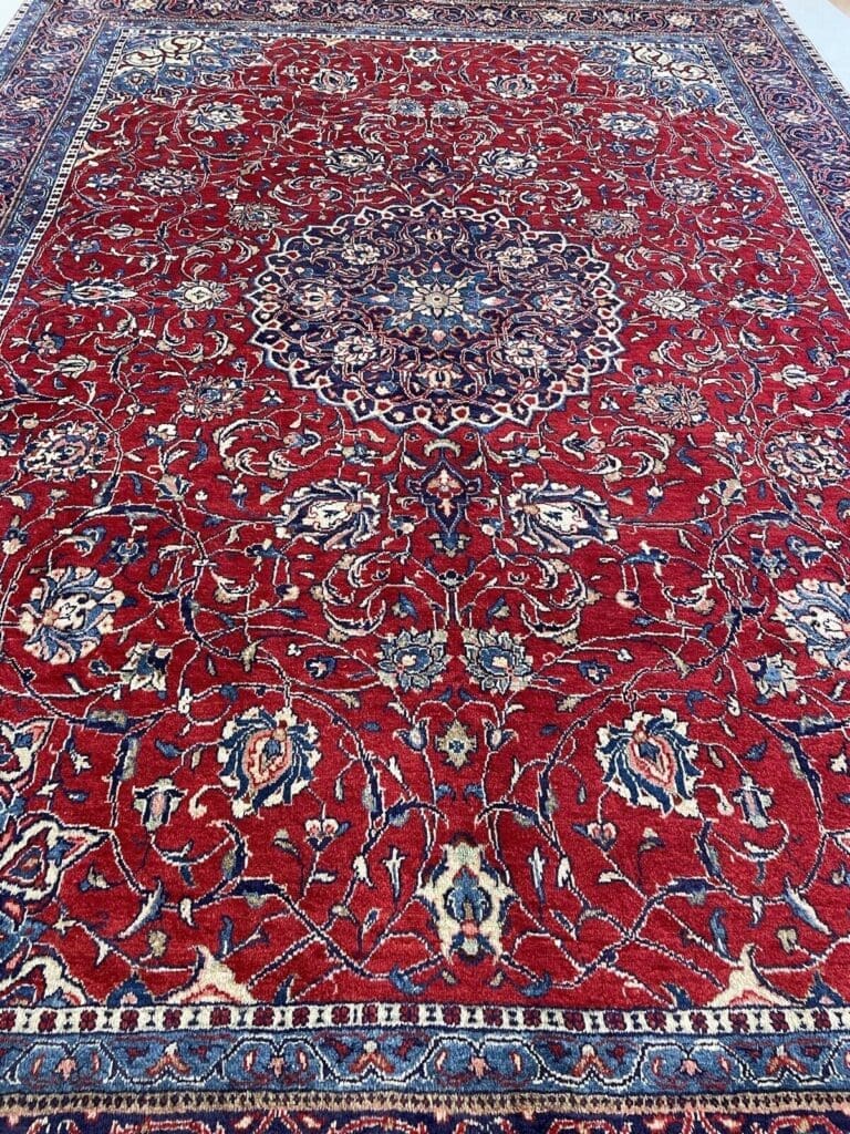 Perserteppich Sarough 410x300 cm Wolle handgeknüpft