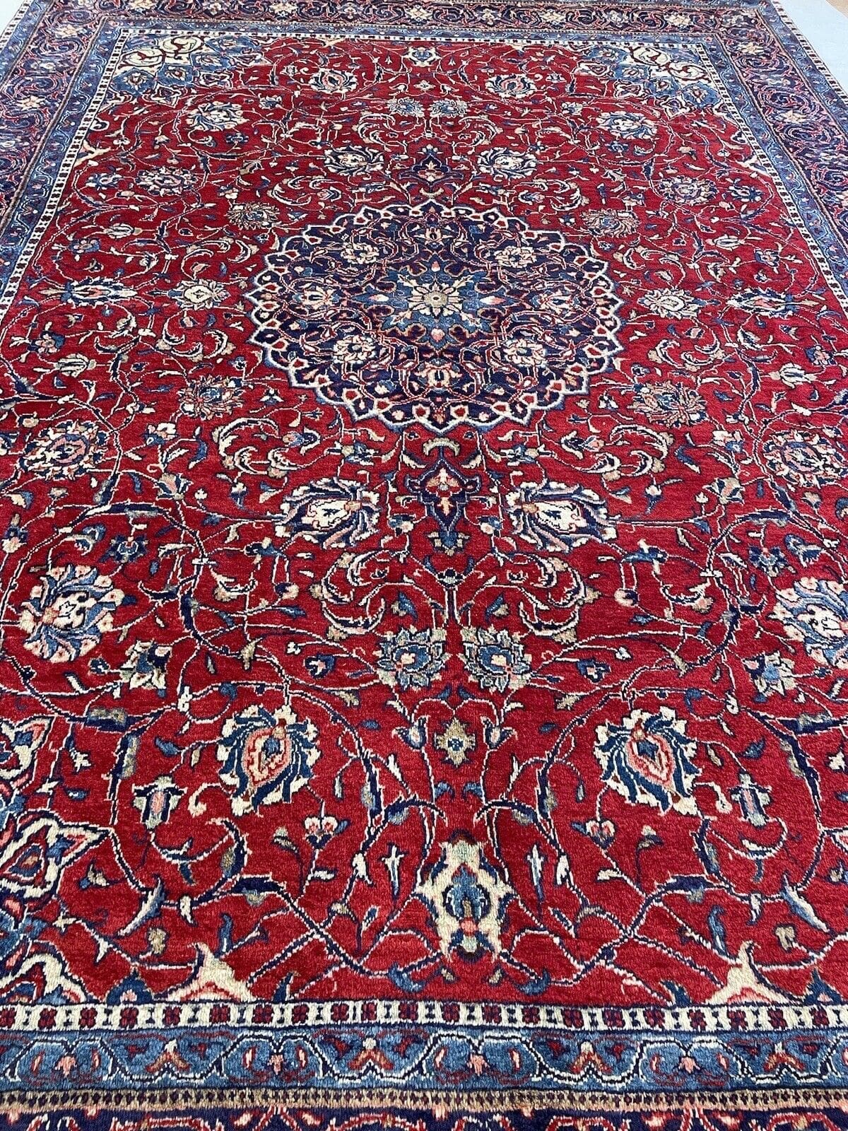 Perserteppich Sarough 410x300 cm Wolle handgeknüpft